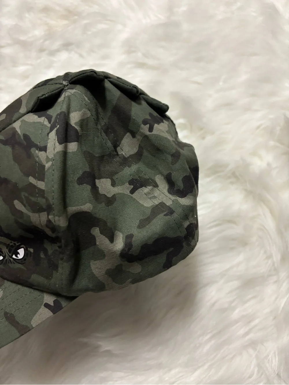 Garanimals Kids Camo Cap in Green and Black - 